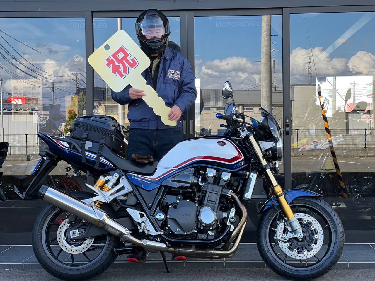 【HONDA CB1300SF SPご納車✨】　山形県酒田市バイクショップ SUZUKI MOTORS