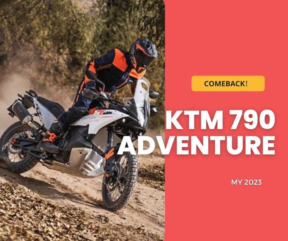 2023年ニューモデル紹介 KTM 790 ADVENTURE ABS(ライドモード・オフ 