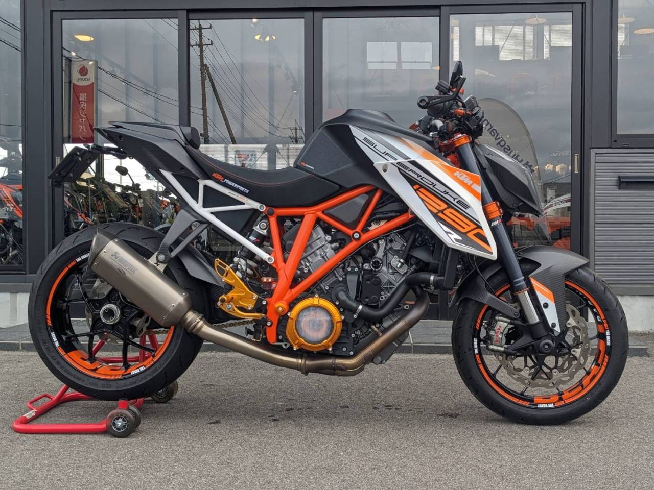 KTM 1290SUPER DUKE カーボンガード ADVENTURE