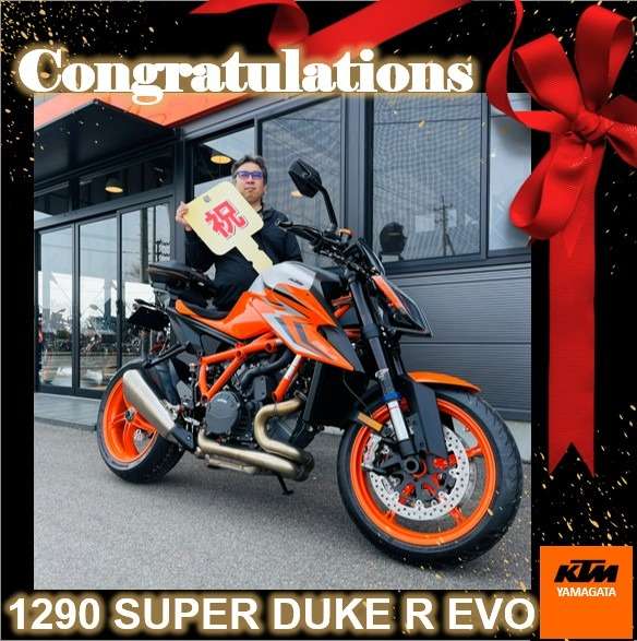 【🍊1290 SUPER DUKE R EVO🍊】 ご納車おめでとうございます🏍🎉