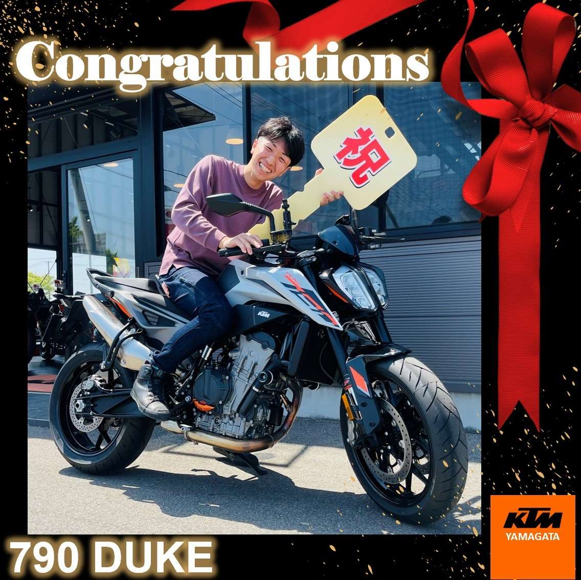 【🍊KTM / 790 DUKE🍊】 ご納車おめでとうございます🎉✨